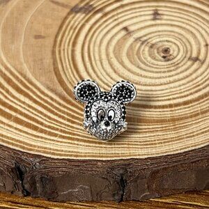 Pandora Disney Mickey Mouse Portrait Pave CZ Charm Pandora Limited Edition Charm